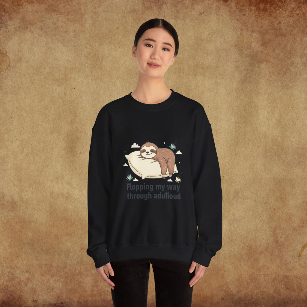 Flopping My Way Through Adulthood Sweatshirt