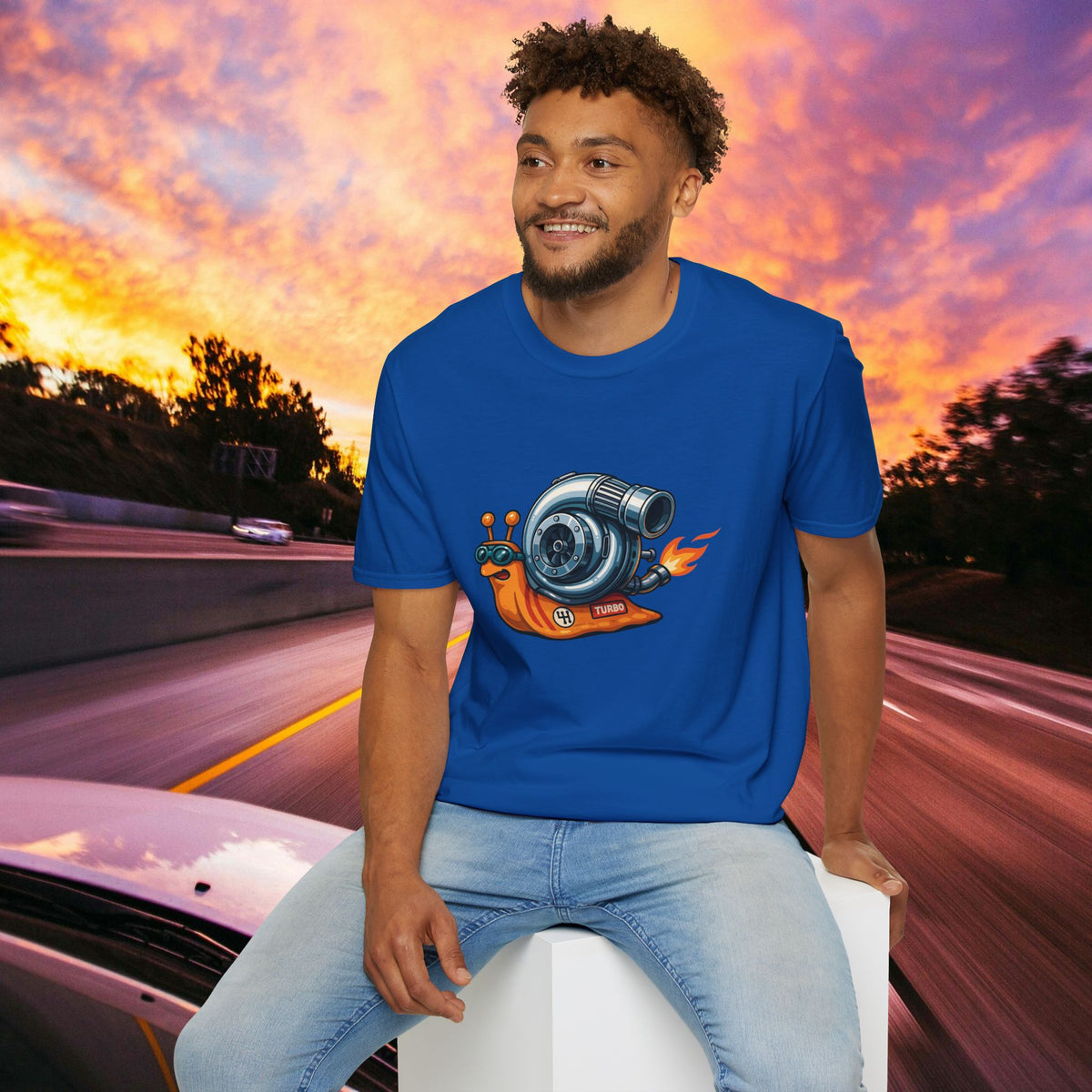 Turbo Snail T-Shirt — Racing Turbocharger Tee