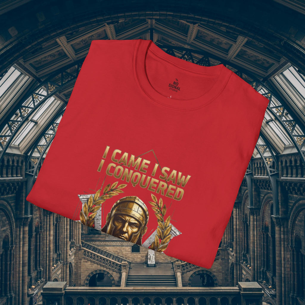 "I Came I Saw I Conquered" Roman Warrior Tee