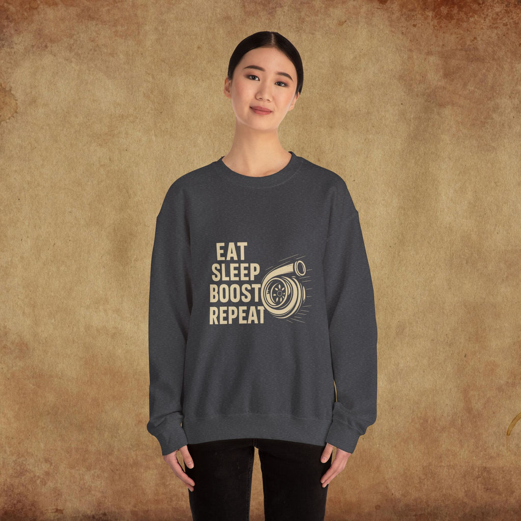 Eat Sleep Boost Repeat Crewneck Sweatshirt