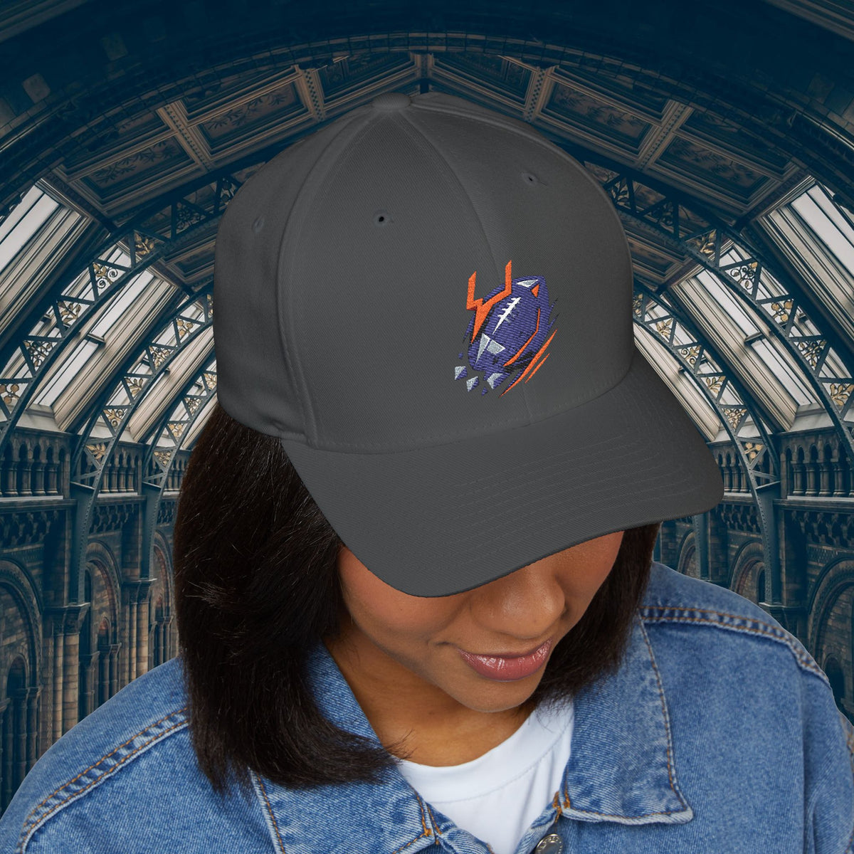 Embroidered Meteor Bolt Cap