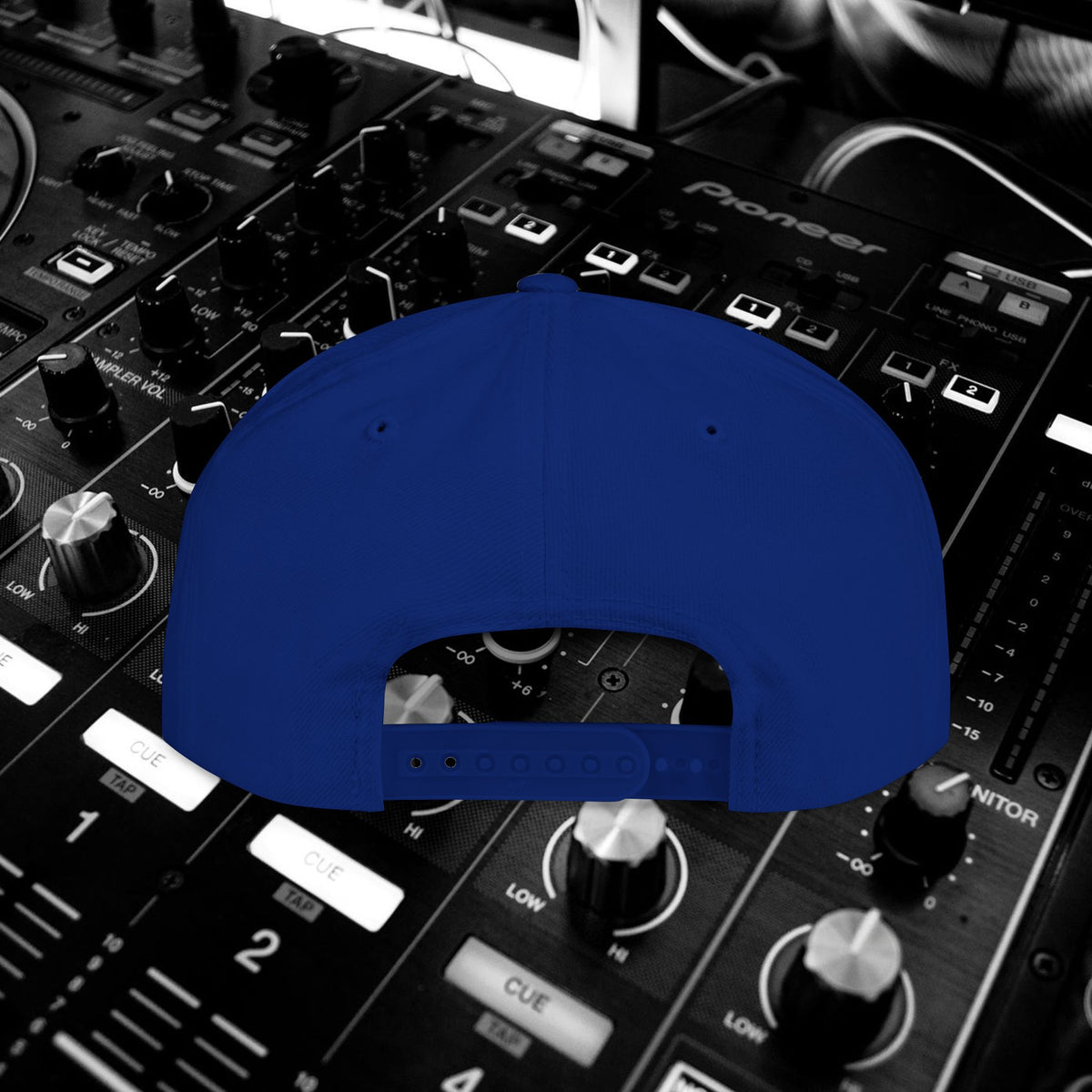 DJ Pulse Flat Bill Snapback Beatwave Cap