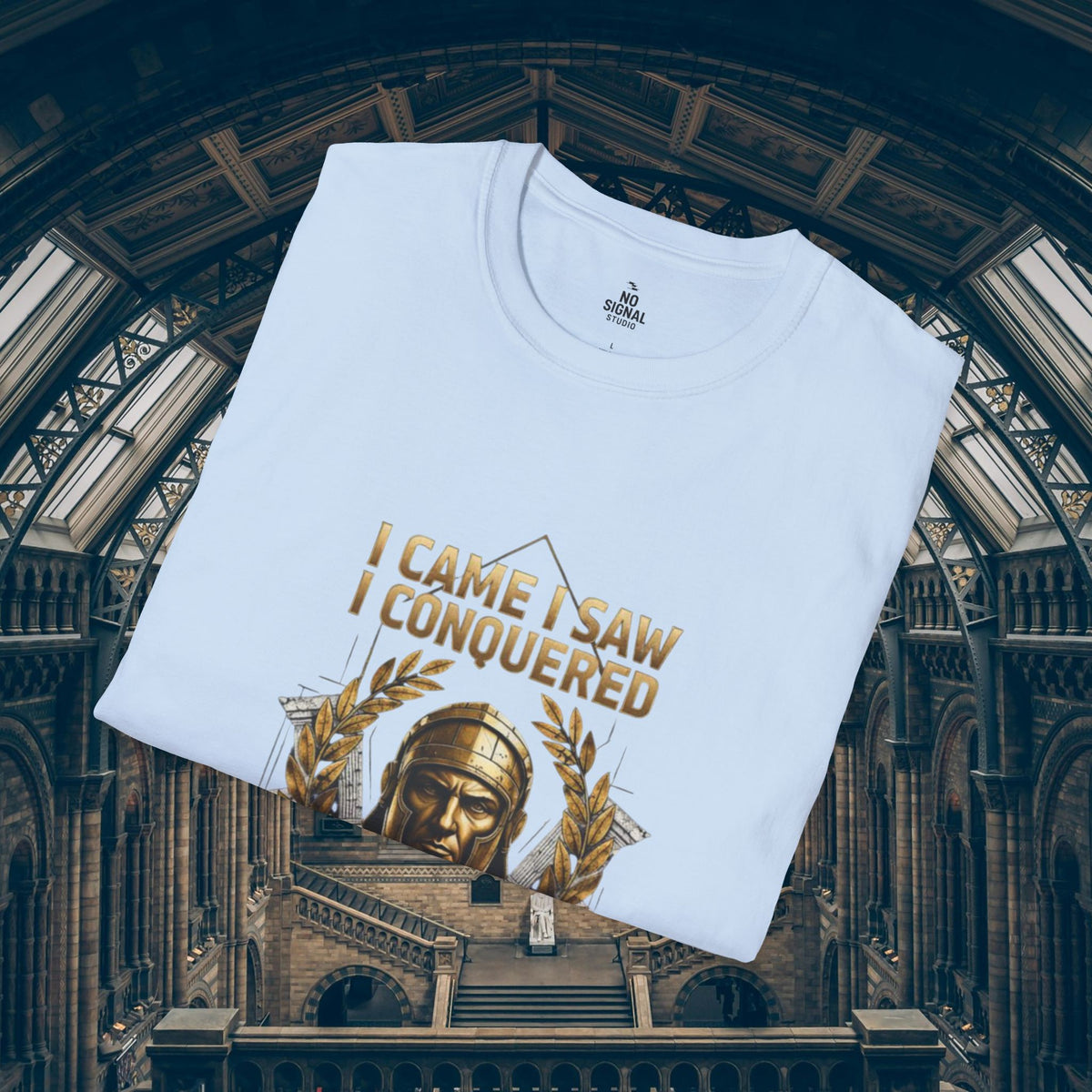"I Came I Saw I Conquered" Roman Warrior Tee