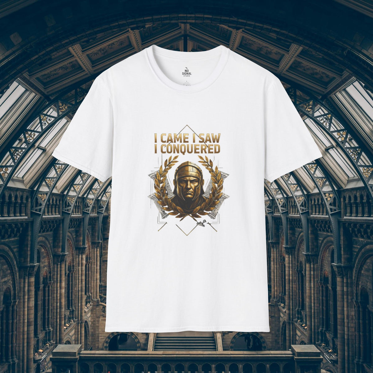 "I Came I Saw I Conquered" Roman Warrior Tee