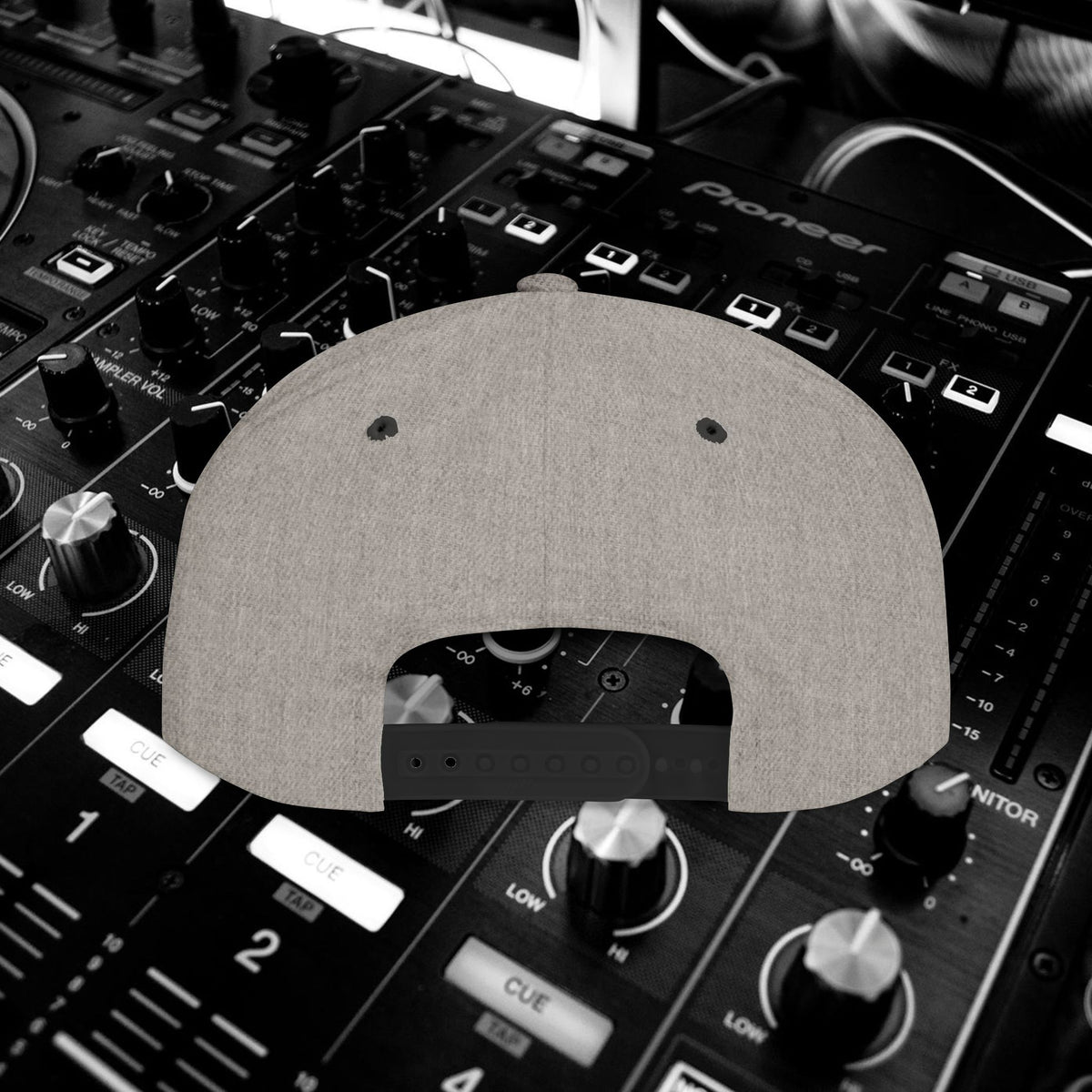 DJ Pulse Flat Bill Snapback Beatwave Cap