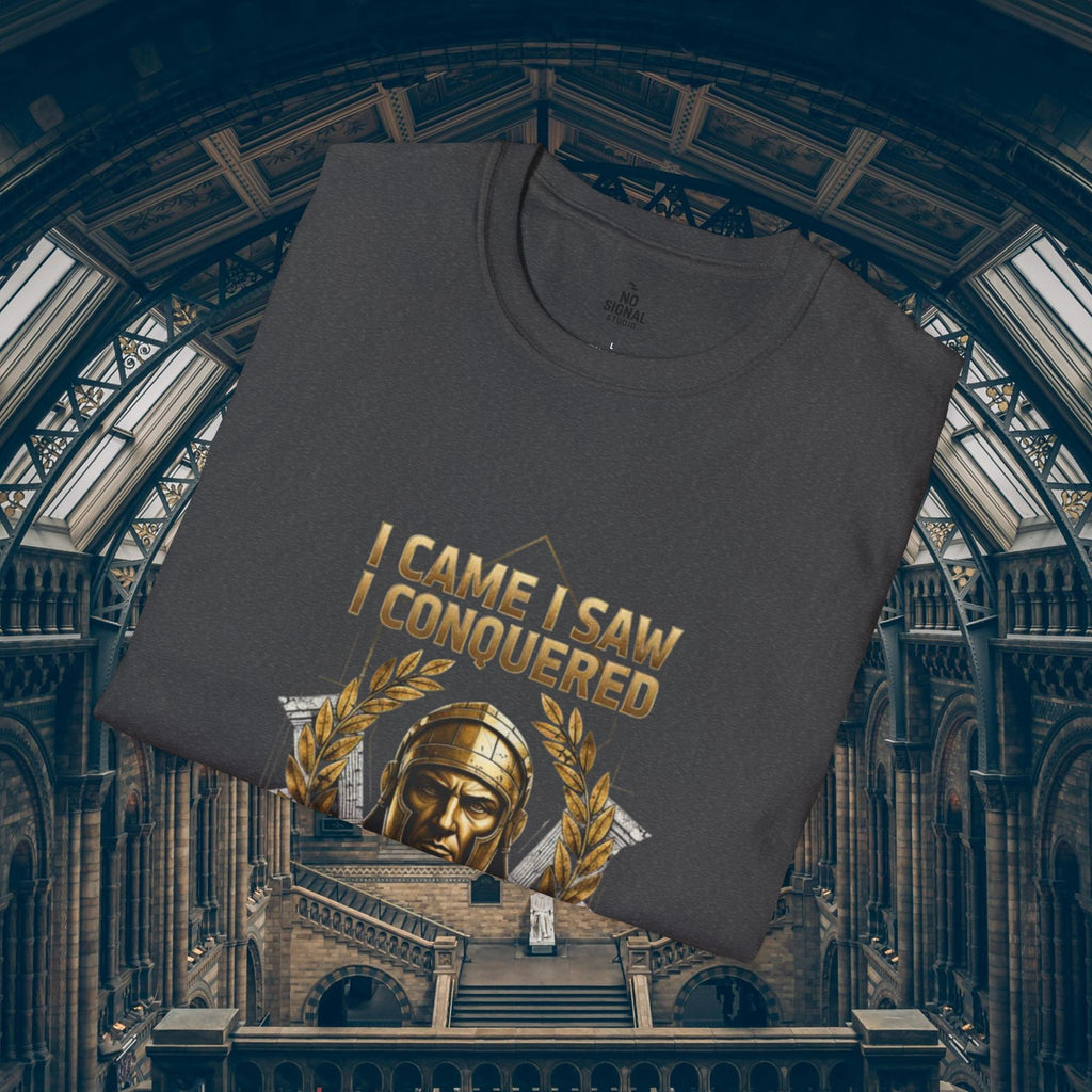 "I Came I Saw I Conquered" Roman Warrior Tee