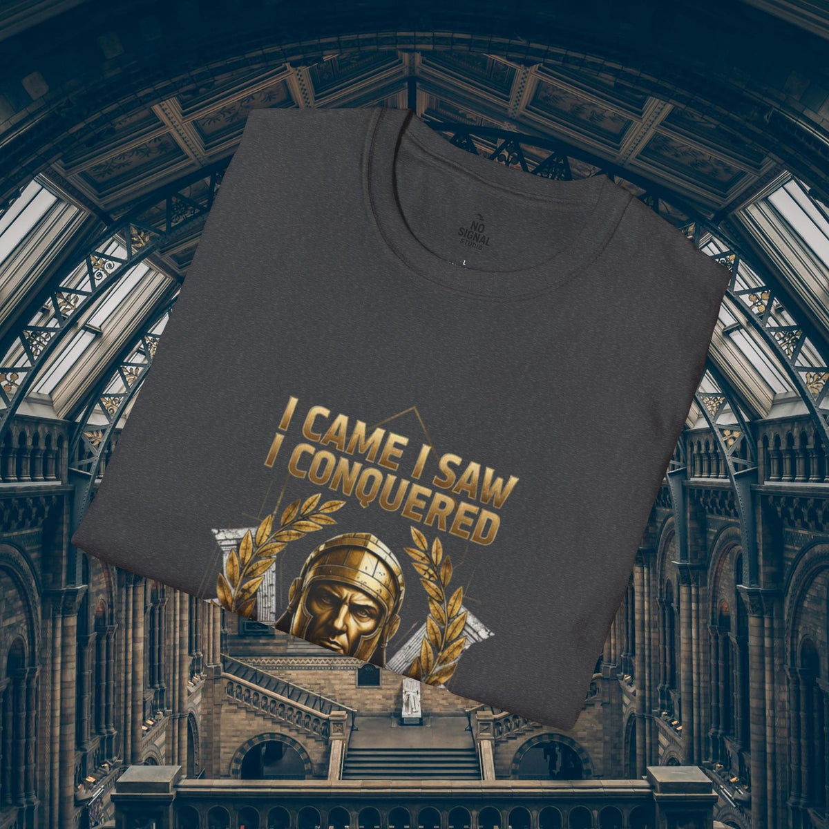 "I Came I Saw I Conquered" Roman Warrior Tee