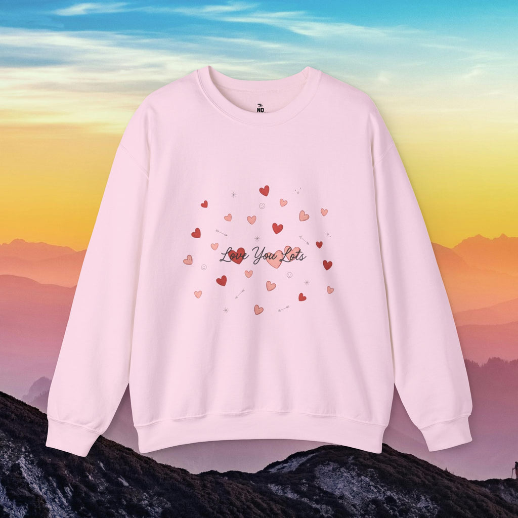 Tiny heart confetti crewneck sweatshirt