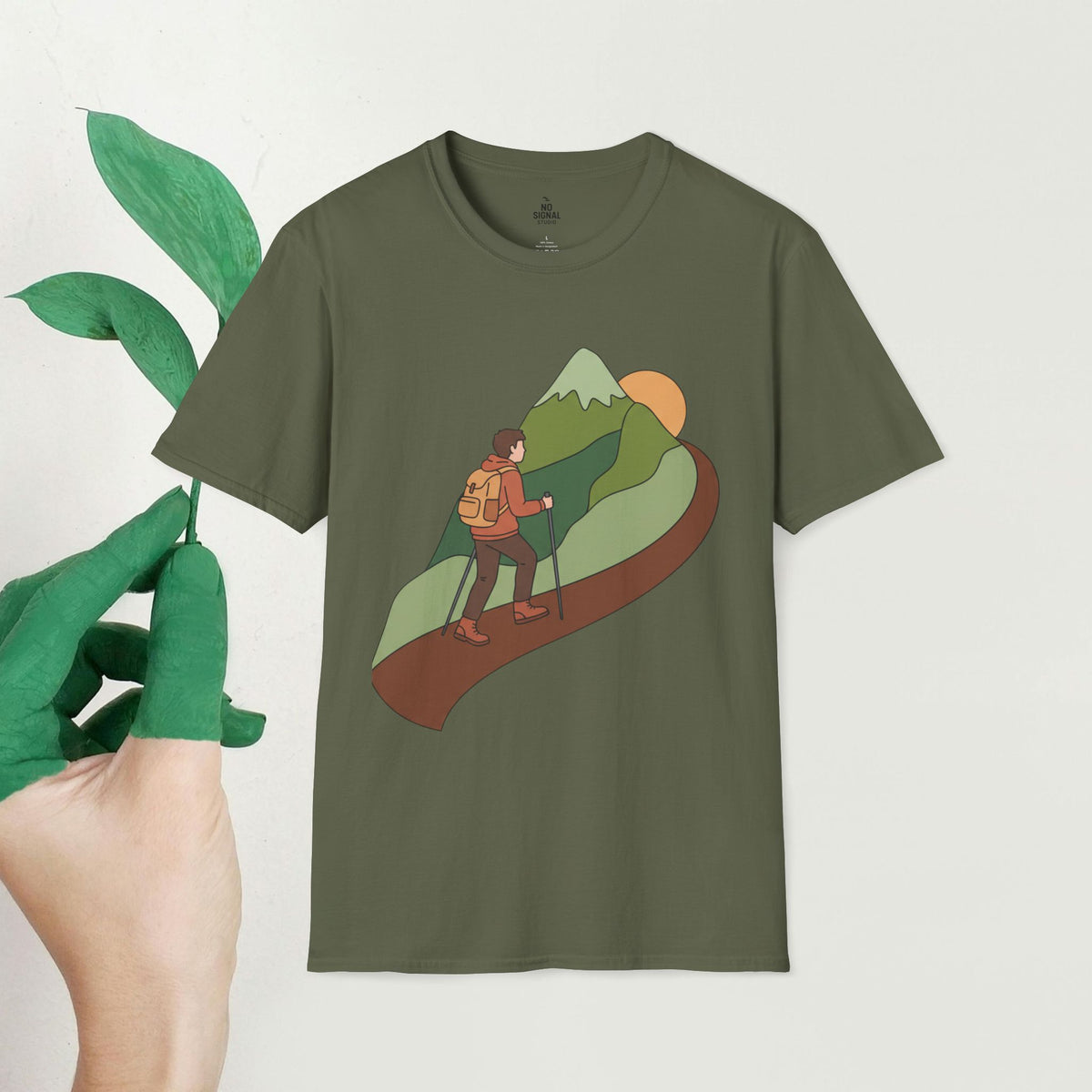 Hiker Mountain Trail T-Shirt