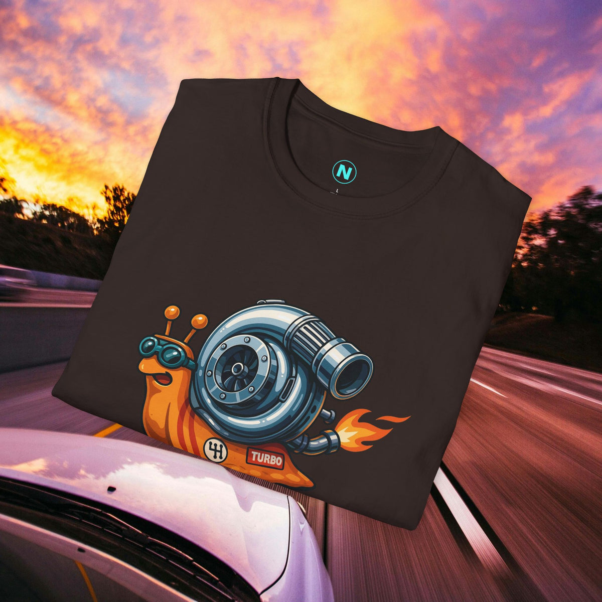 Turbo Snail T-Shirt — Racing Turbocharger Tee