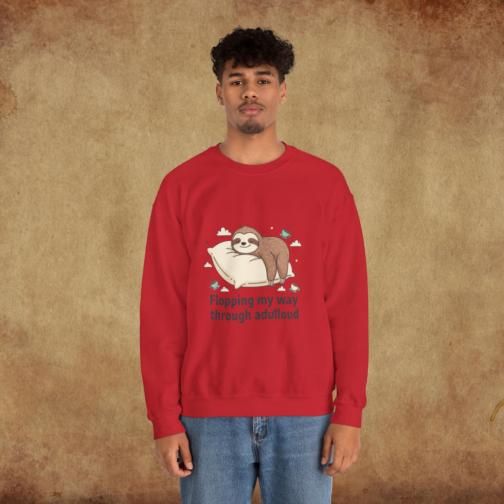 Flopping My Way Through Adulthood Sweatshirt