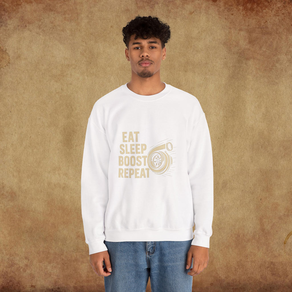 Eat Sleep Boost Repeat Crewneck Sweatshirt