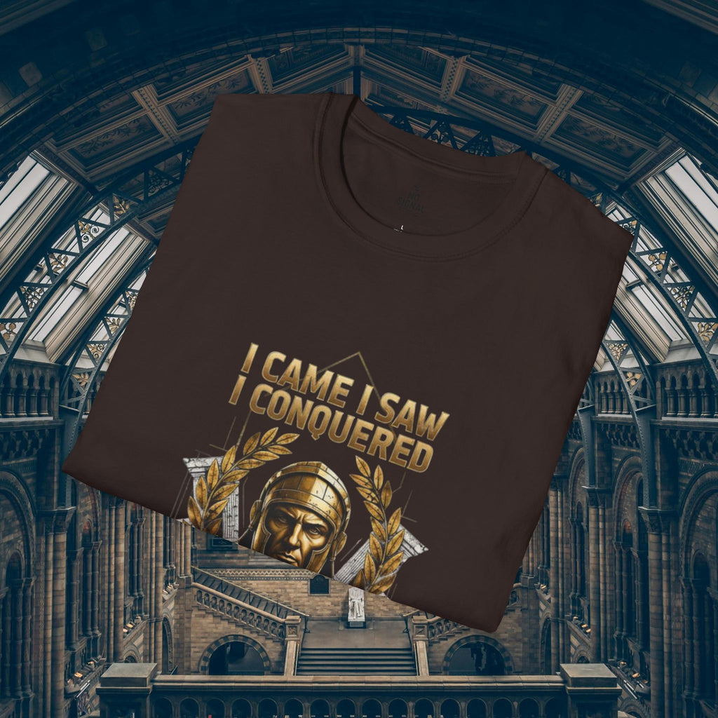 "I Came I Saw I Conquered" Roman Warrior Tee