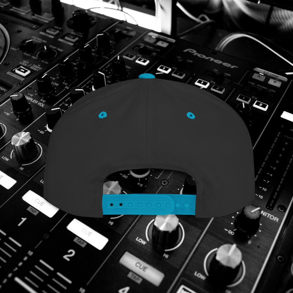 DJ Pulse Flat Bill Snapback Beatwave Cap