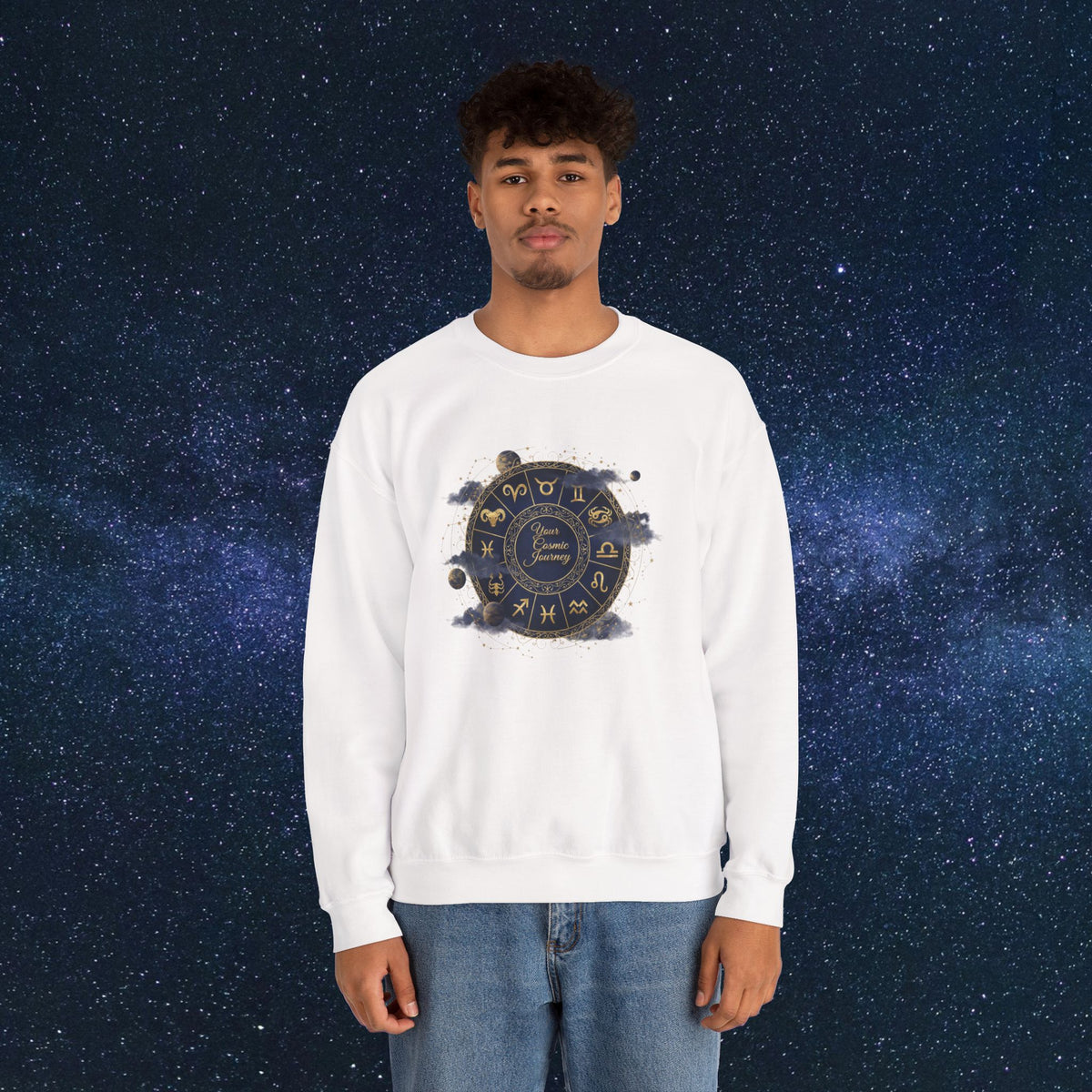 Zodiac Wheel Crewneck Sweatshirt
