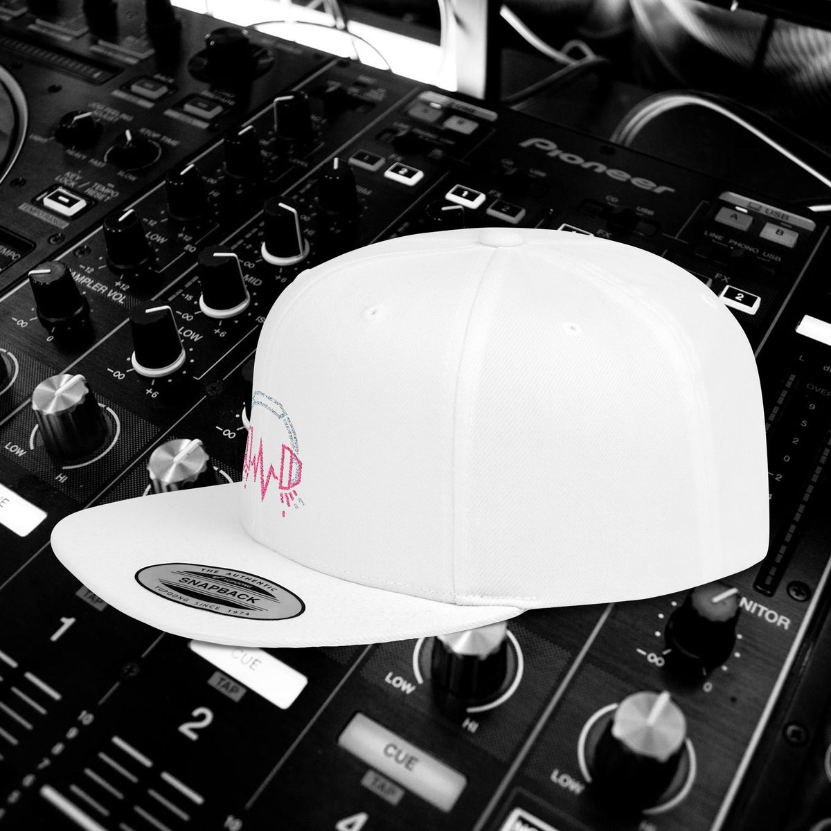 DJ Pulse Flat Bill Snapback Beatwave Cap