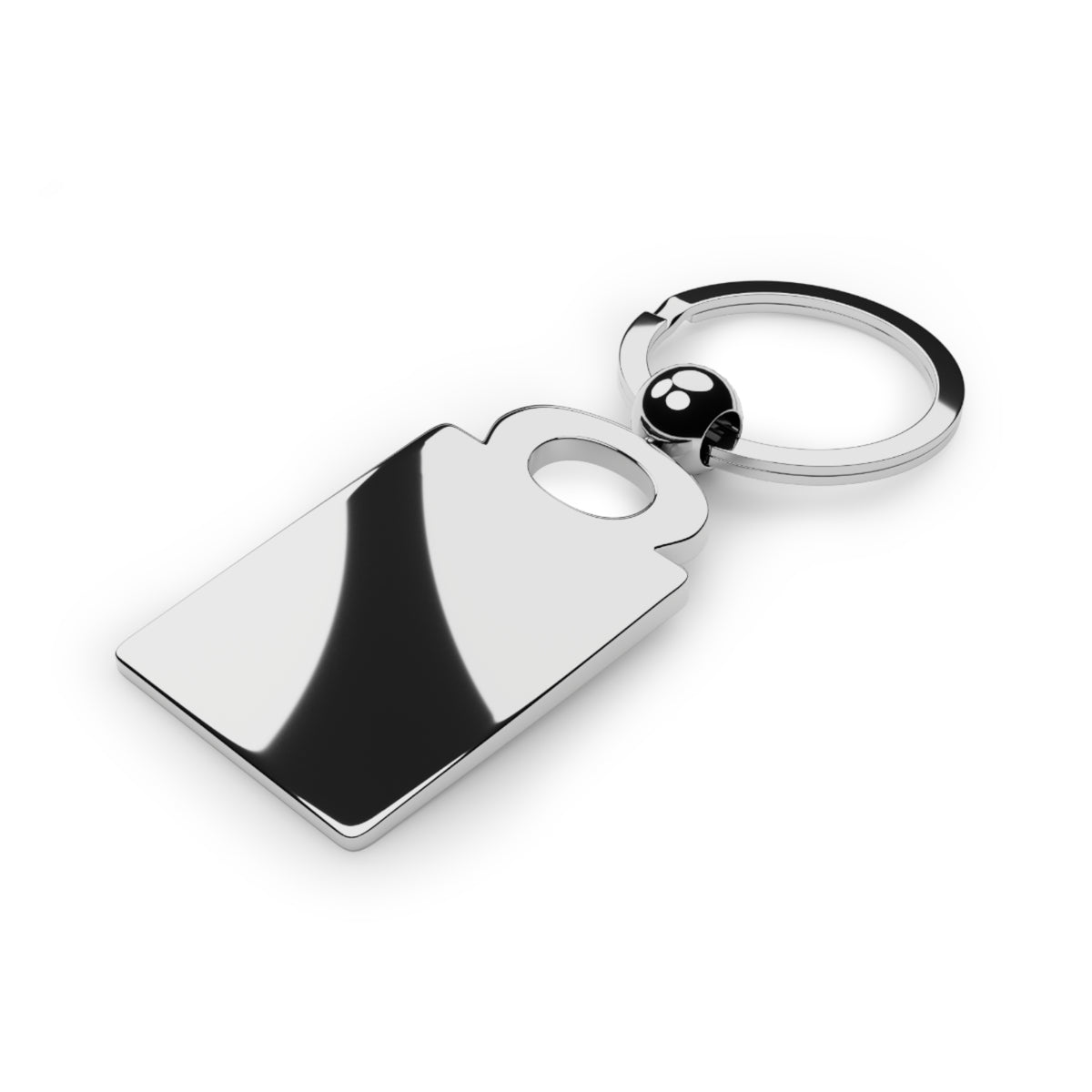 Personalize your own Rectangle Photo Keyring — Metal Photo Insert Keychain