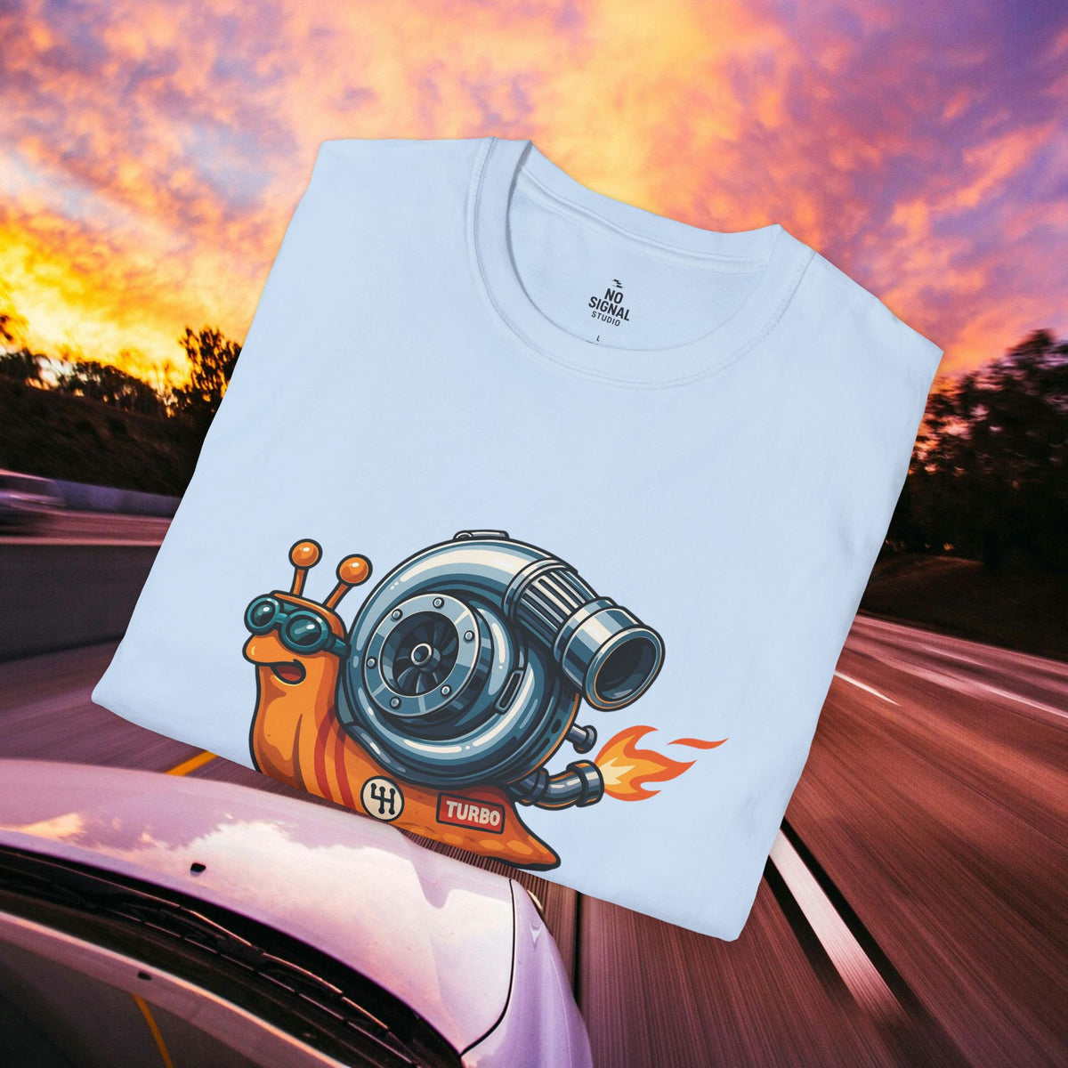 Turbo Snail T-Shirt — Racing Turbocharger Tee