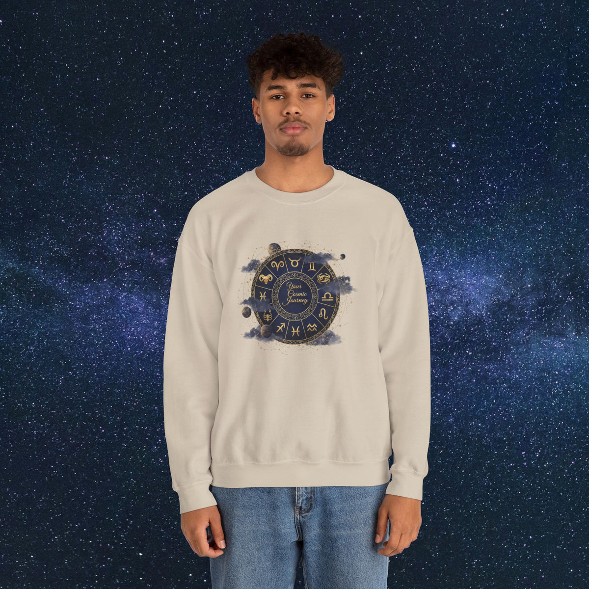 Zodiac Wheel Crewneck Sweatshirt