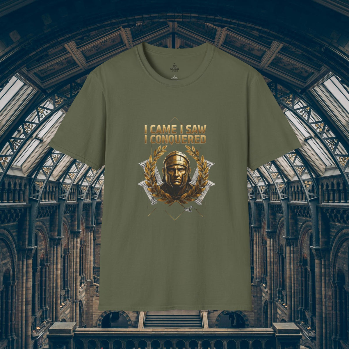 "I Came I Saw I Conquered" Roman Warrior Tee