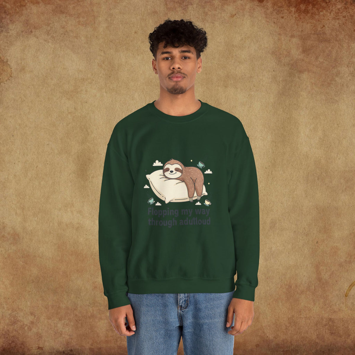 Flopping My Way Through Adulthood Sweatshirt