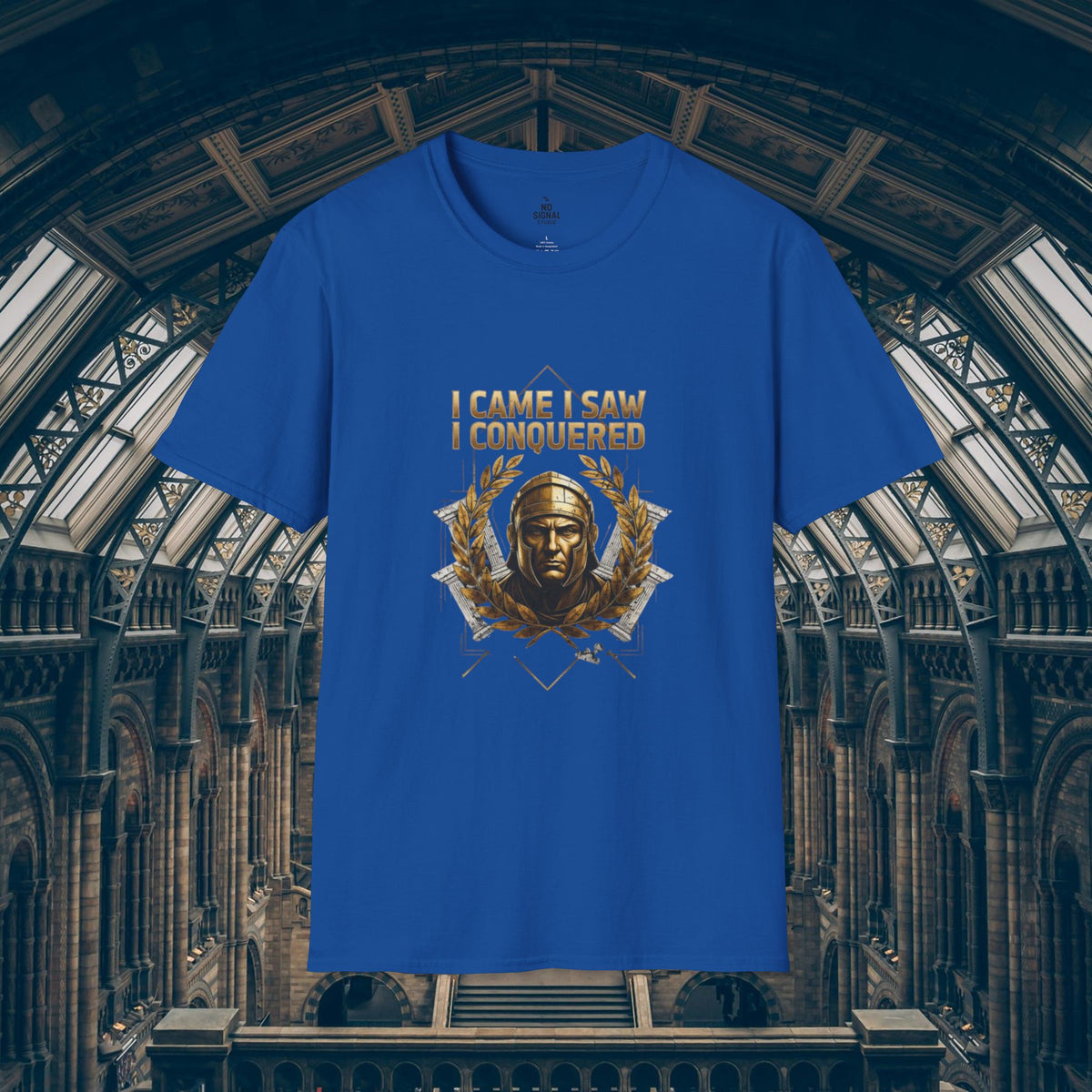 "I Came I Saw I Conquered" Roman Warrior Tee