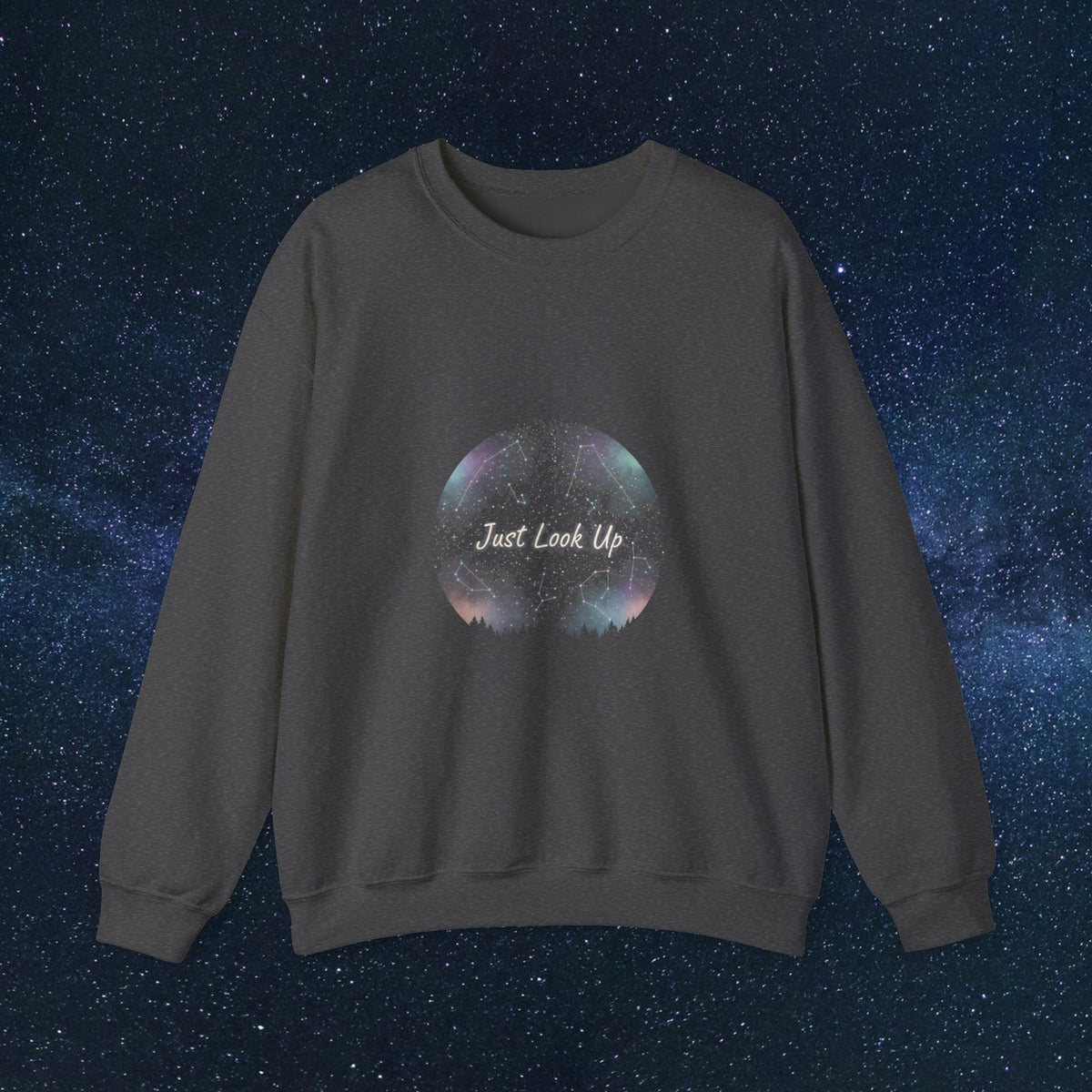 Just look up || Crewneck Sweatshirt