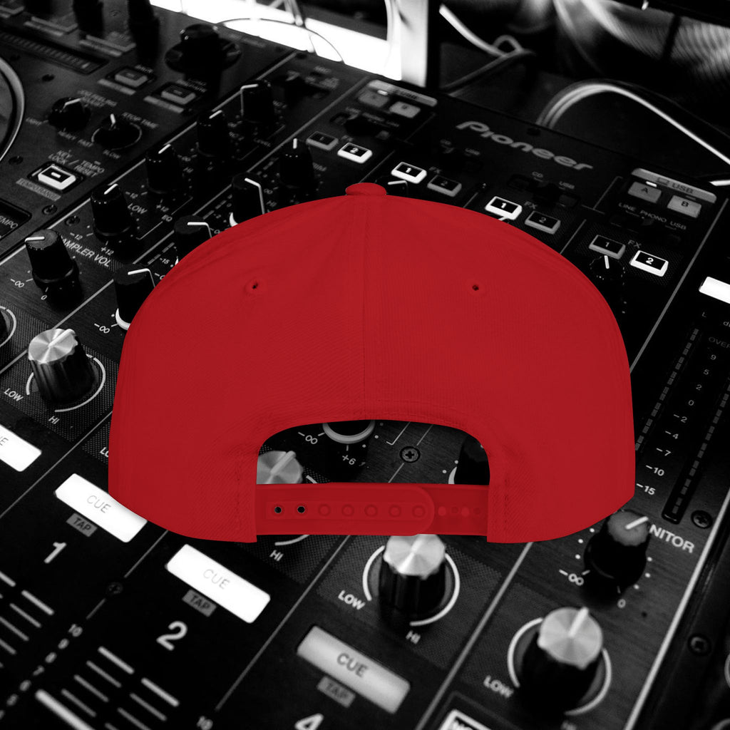 DJ Pulse Flat Bill Snapback Beatwave Cap
