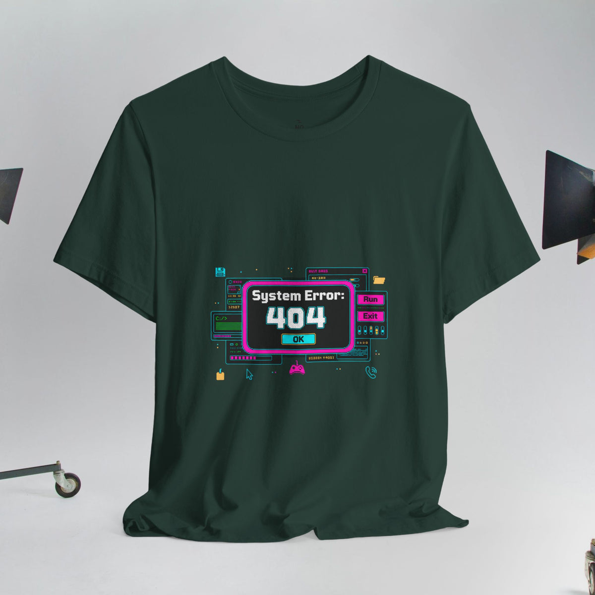 System 404| Retro OS Error Shirt