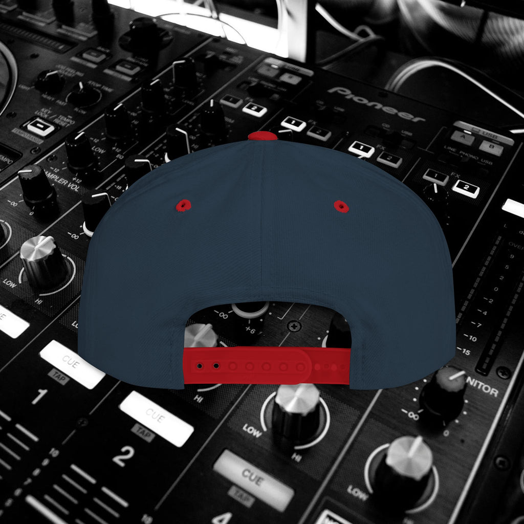 DJ Pulse Flat Bill Snapback Beatwave Cap