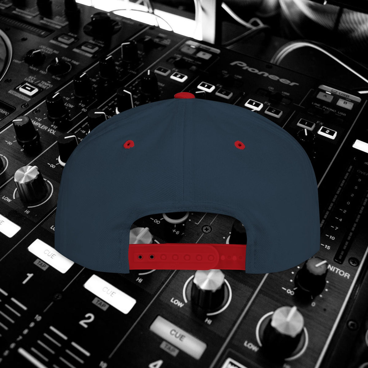 DJ Pulse Flat Bill Snapback Beatwave Cap