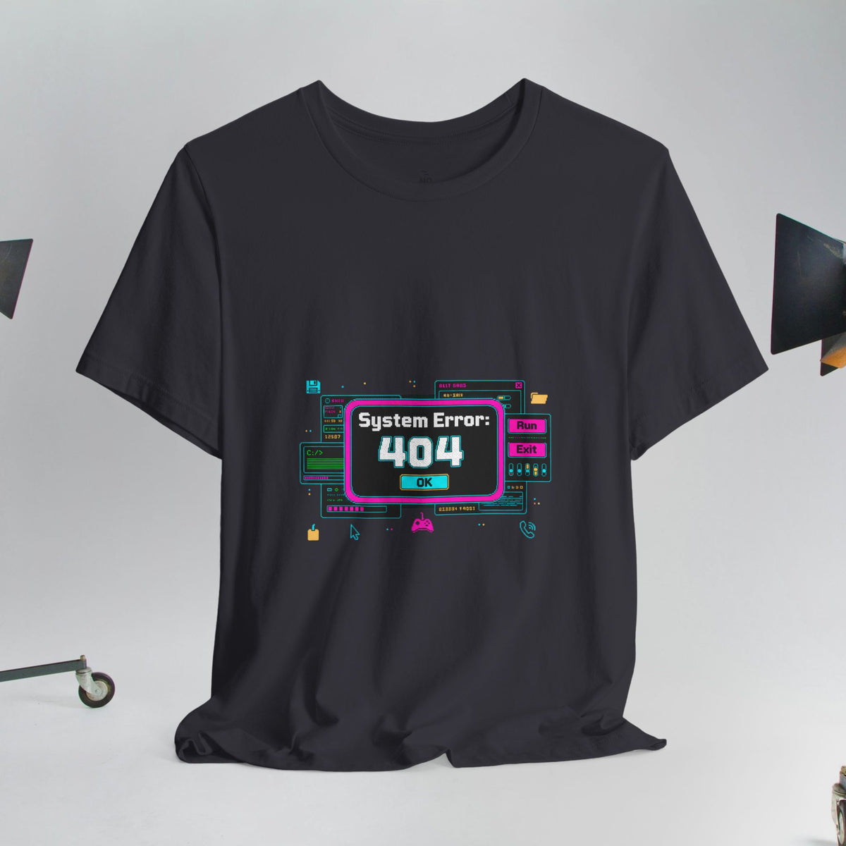 System 404| Retro OS Error Shirt