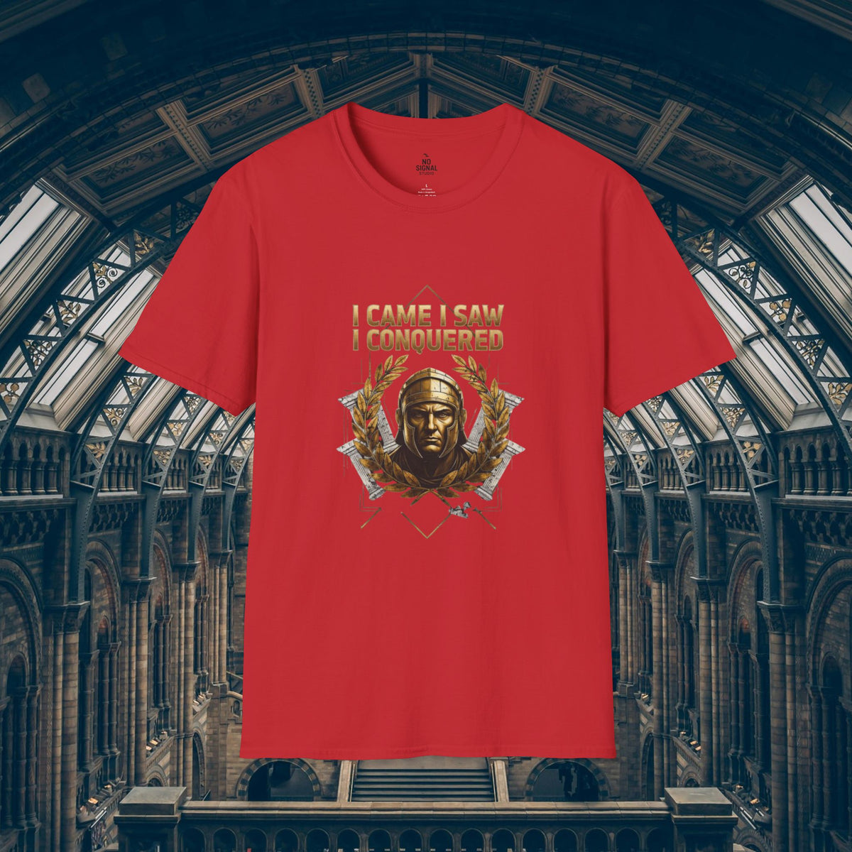 "I Came I Saw I Conquered" Roman Warrior Tee