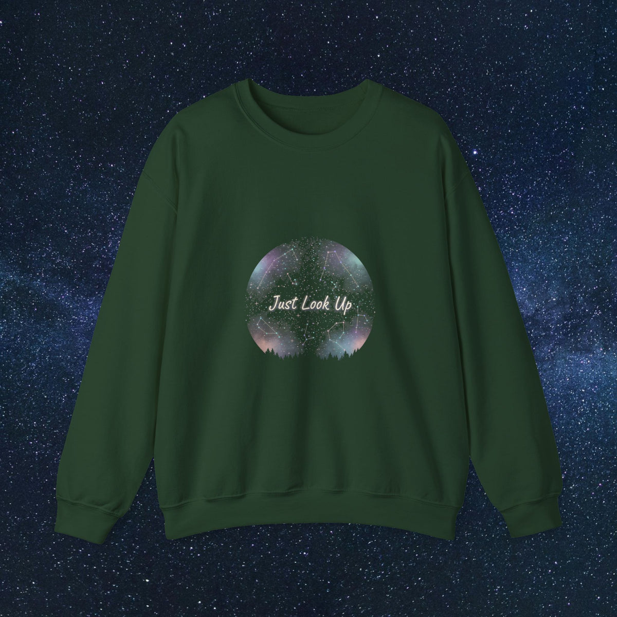 Just look up || Crewneck Sweatshirt