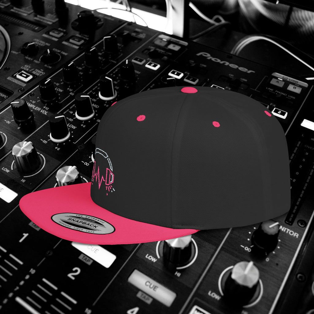 DJ Pulse Flat Bill Snapback Beatwave Cap