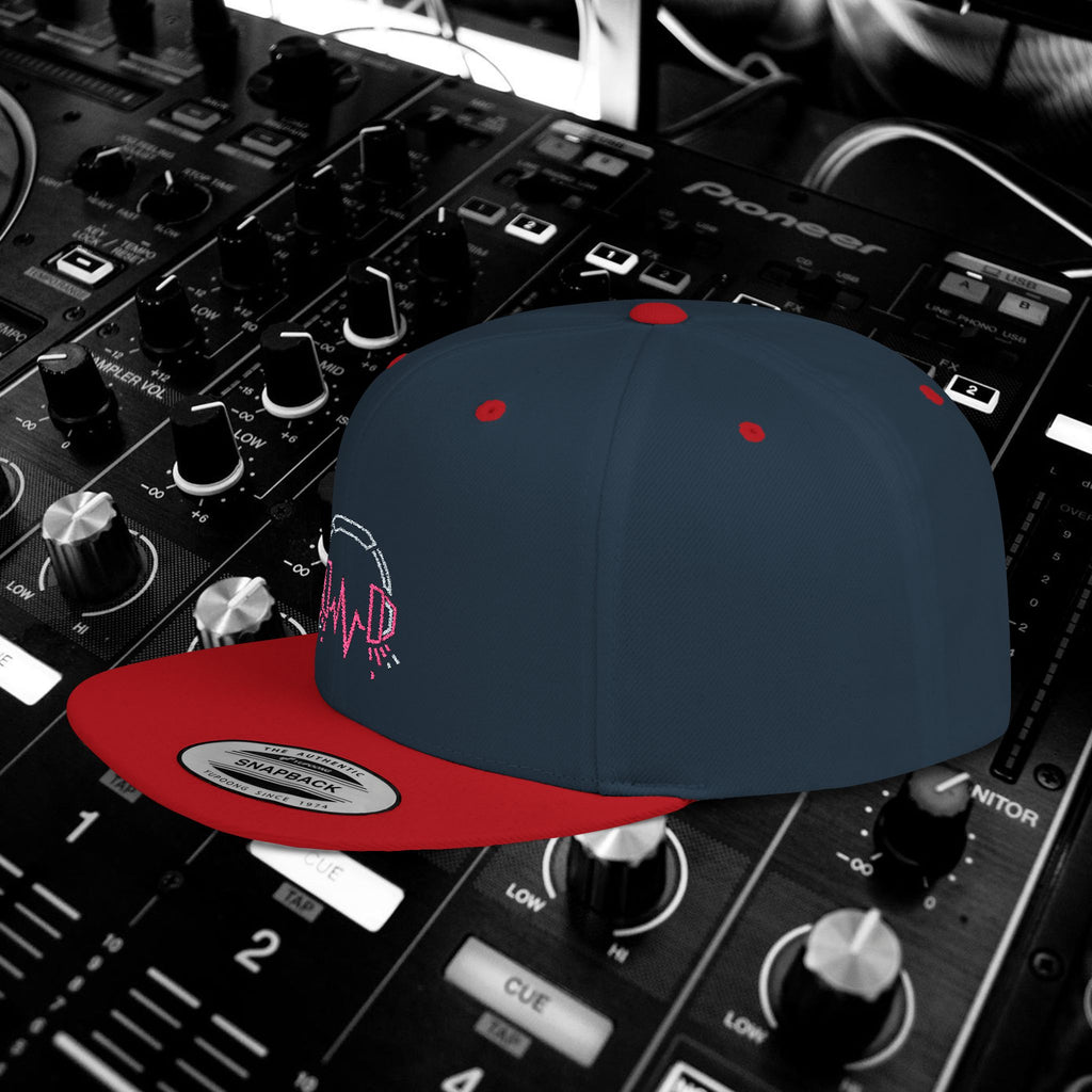 DJ Pulse Flat Bill Snapback Beatwave Cap