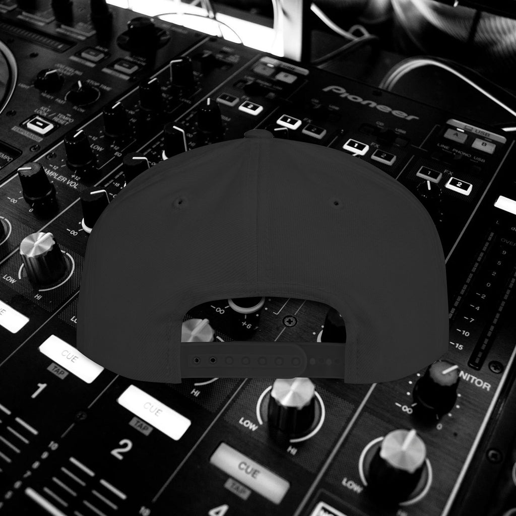 DJ Pulse Flat Bill Snapback Beatwave Cap
