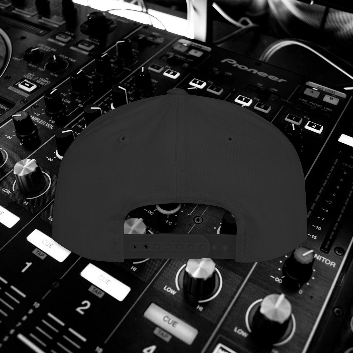 DJ Pulse Flat Bill Snapback Beatwave Cap