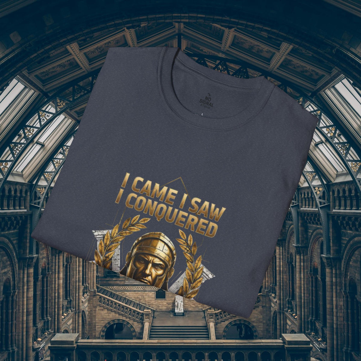 "I Came I Saw I Conquered" Roman Warrior Tee