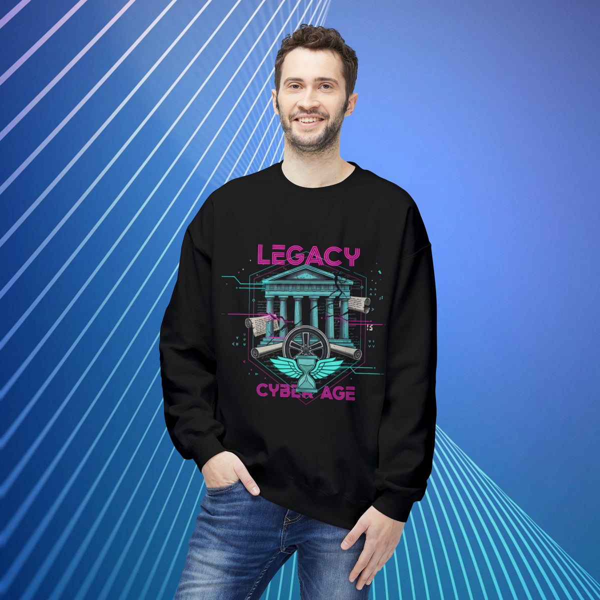 Legacy Cyber Age Crewneck Sweatshirt