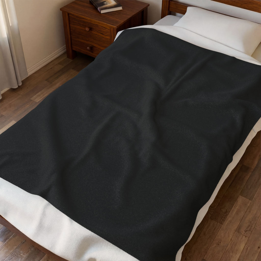 Personalize your own Velveteen Plush Blanket
