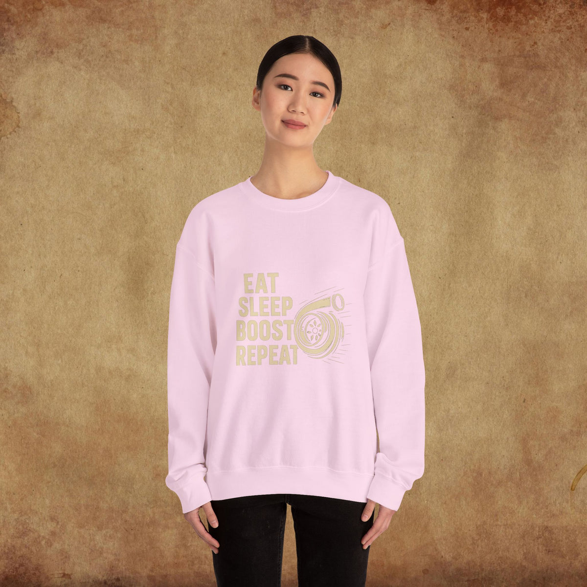Eat Sleep Boost Repeat Crewneck Sweatshirt