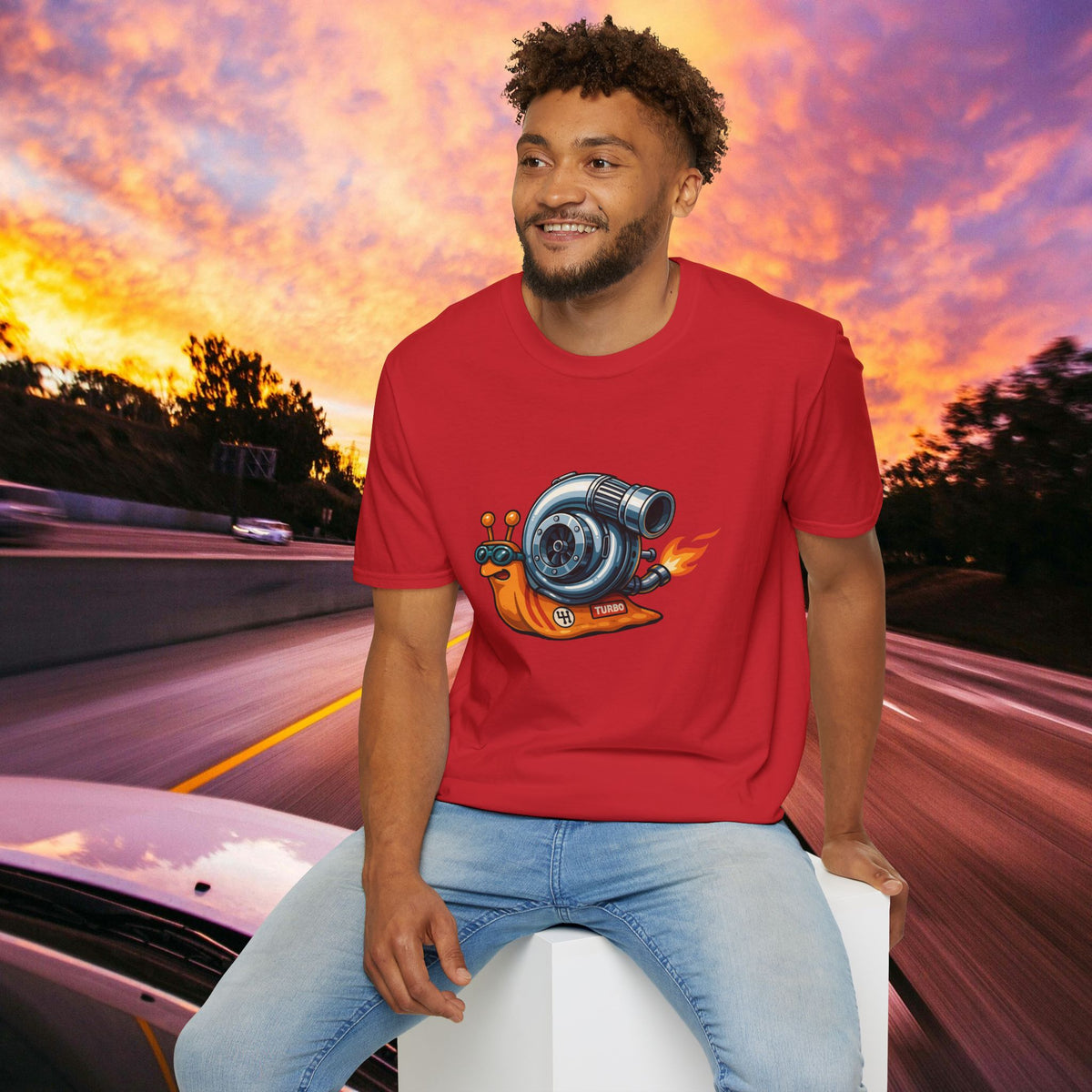 Turbo Snail T-Shirt — Racing Turbocharger Tee