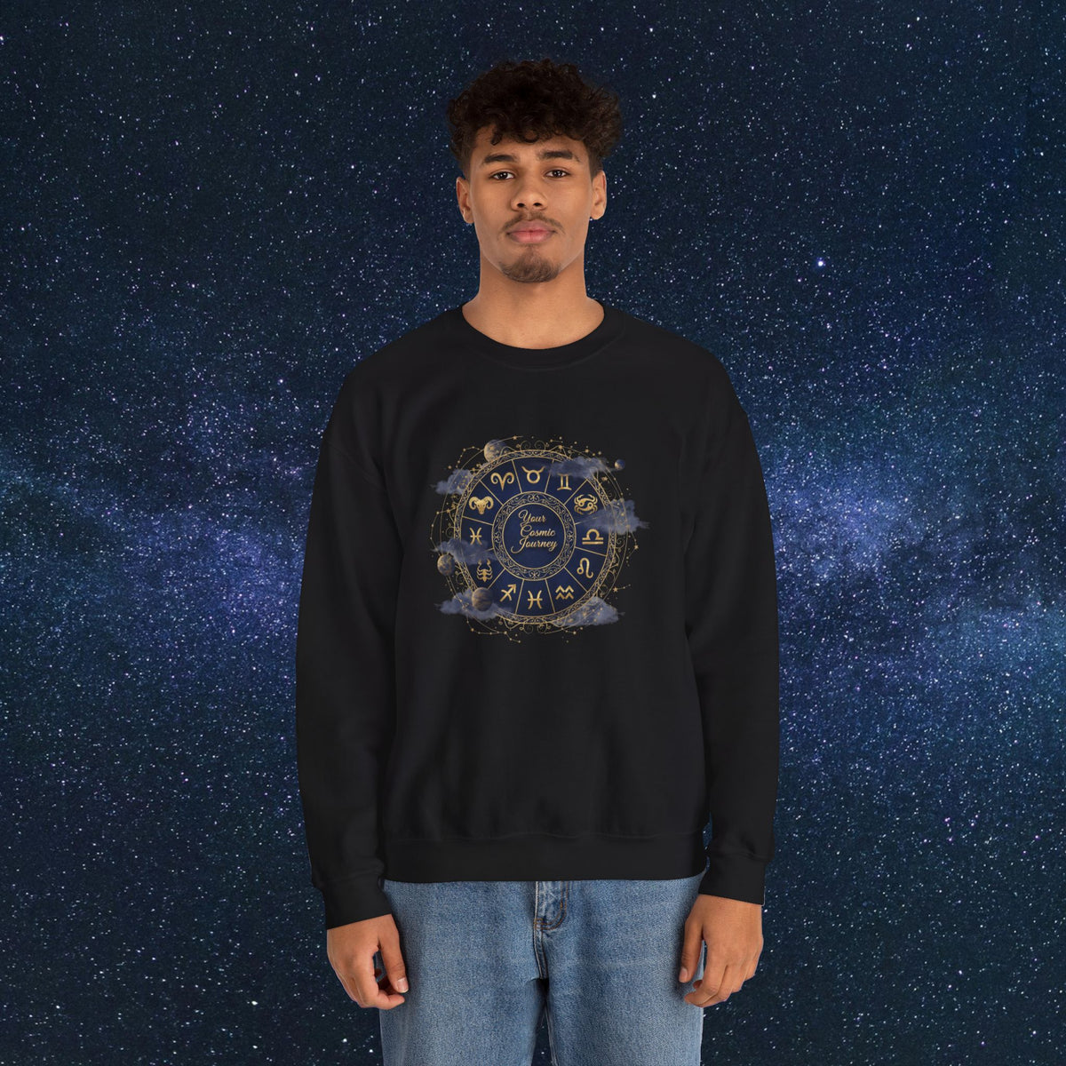 Zodiac Wheel Crewneck Sweatshirt