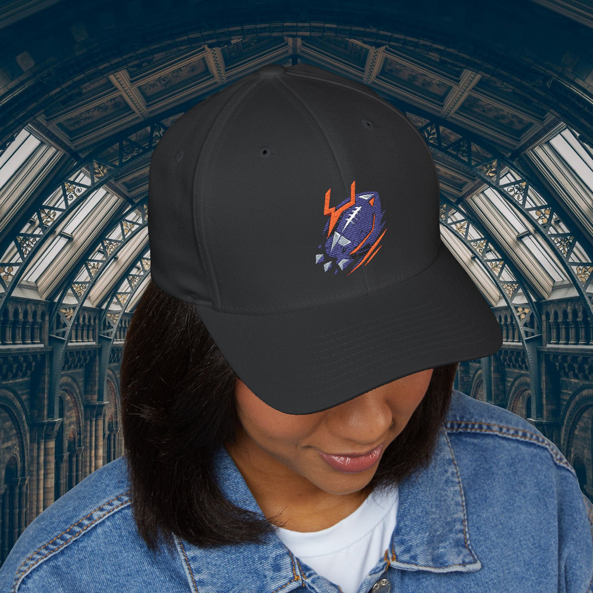 Embroidered Meteor Bolt Cap