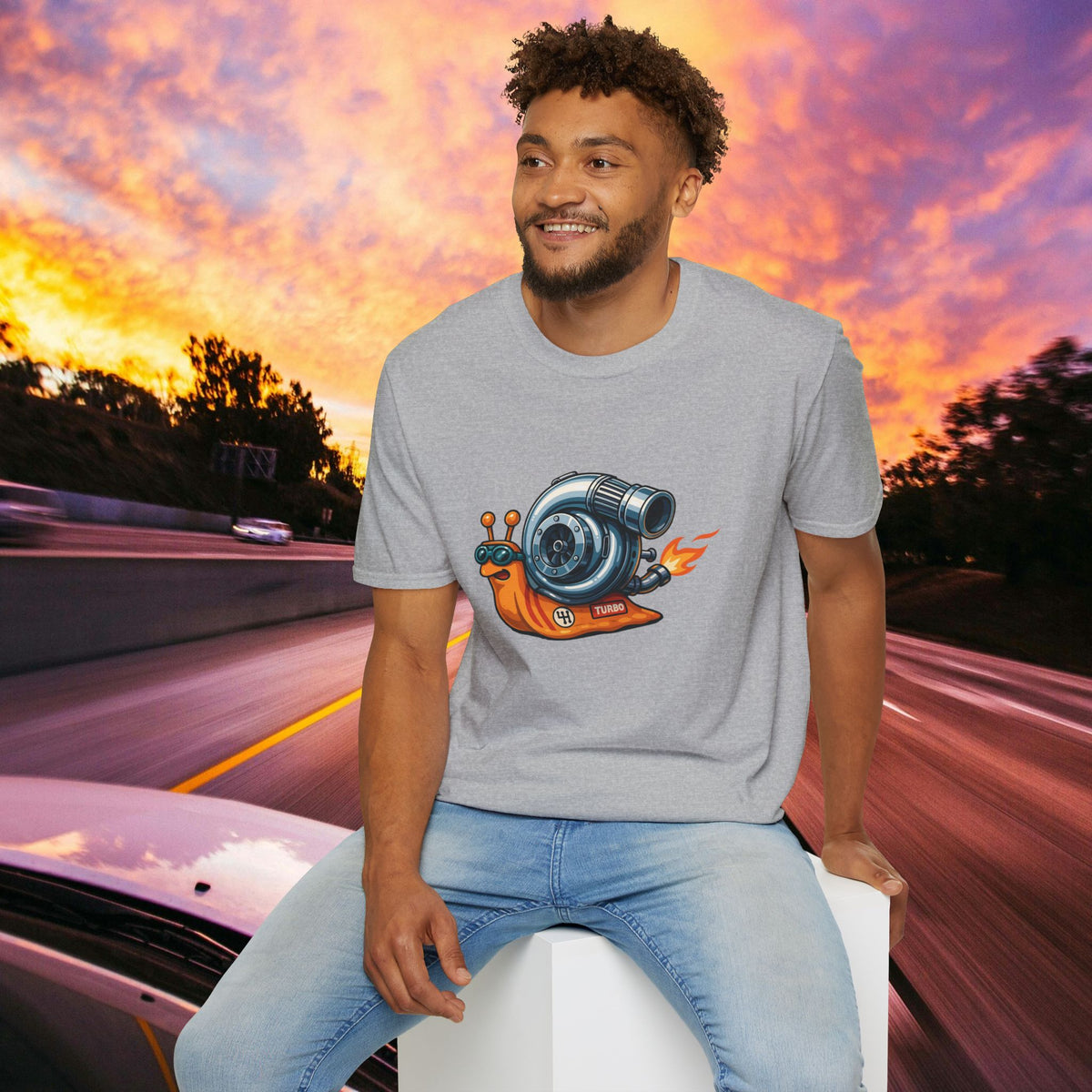 Turbo Snail T-Shirt — Racing Turbocharger Tee