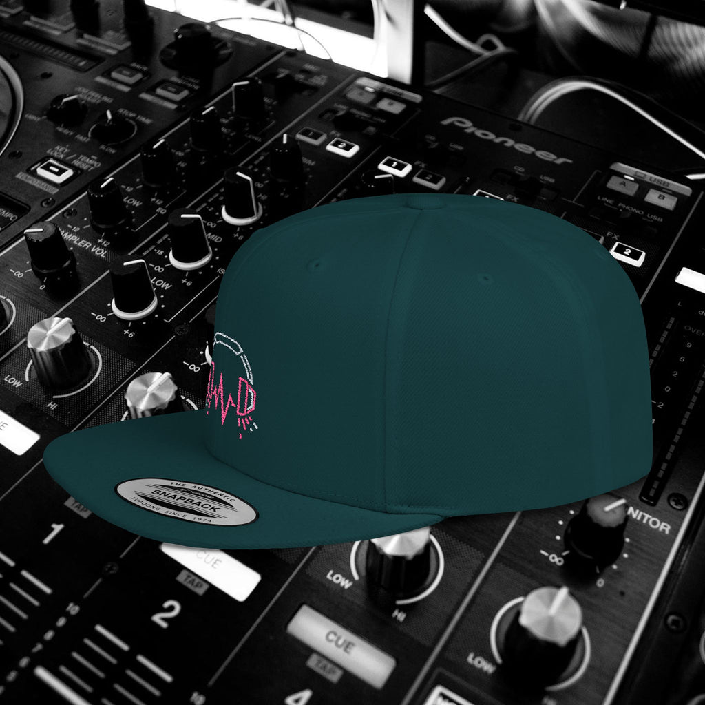 DJ Pulse Flat Bill Snapback Beatwave Cap