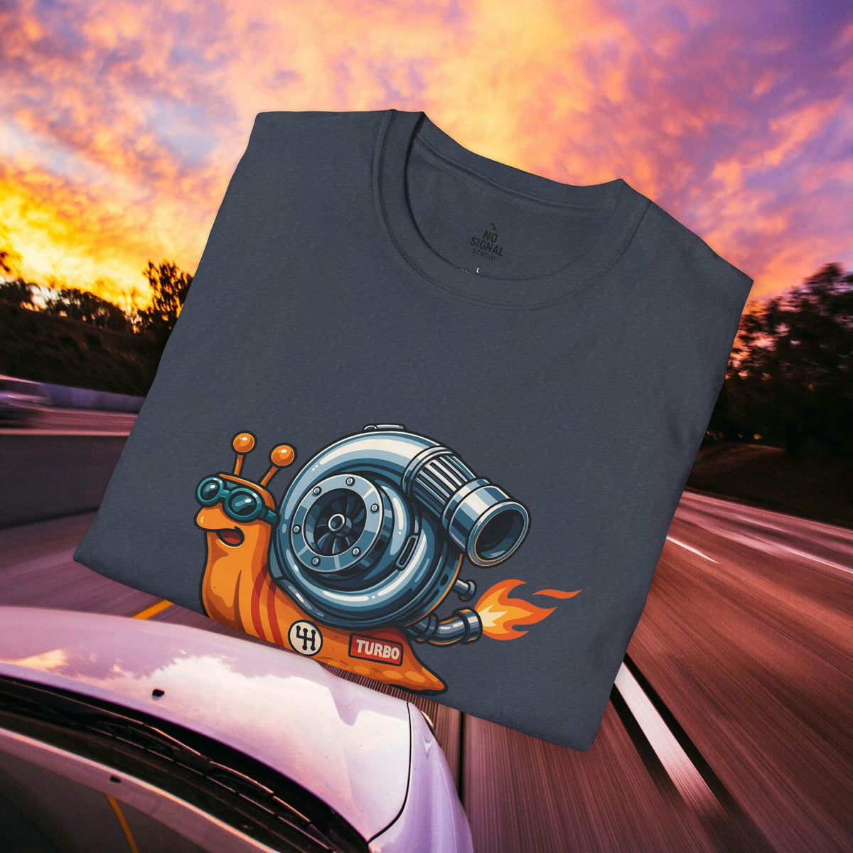 Turbo Snail T-Shirt — Racing Turbocharger Tee