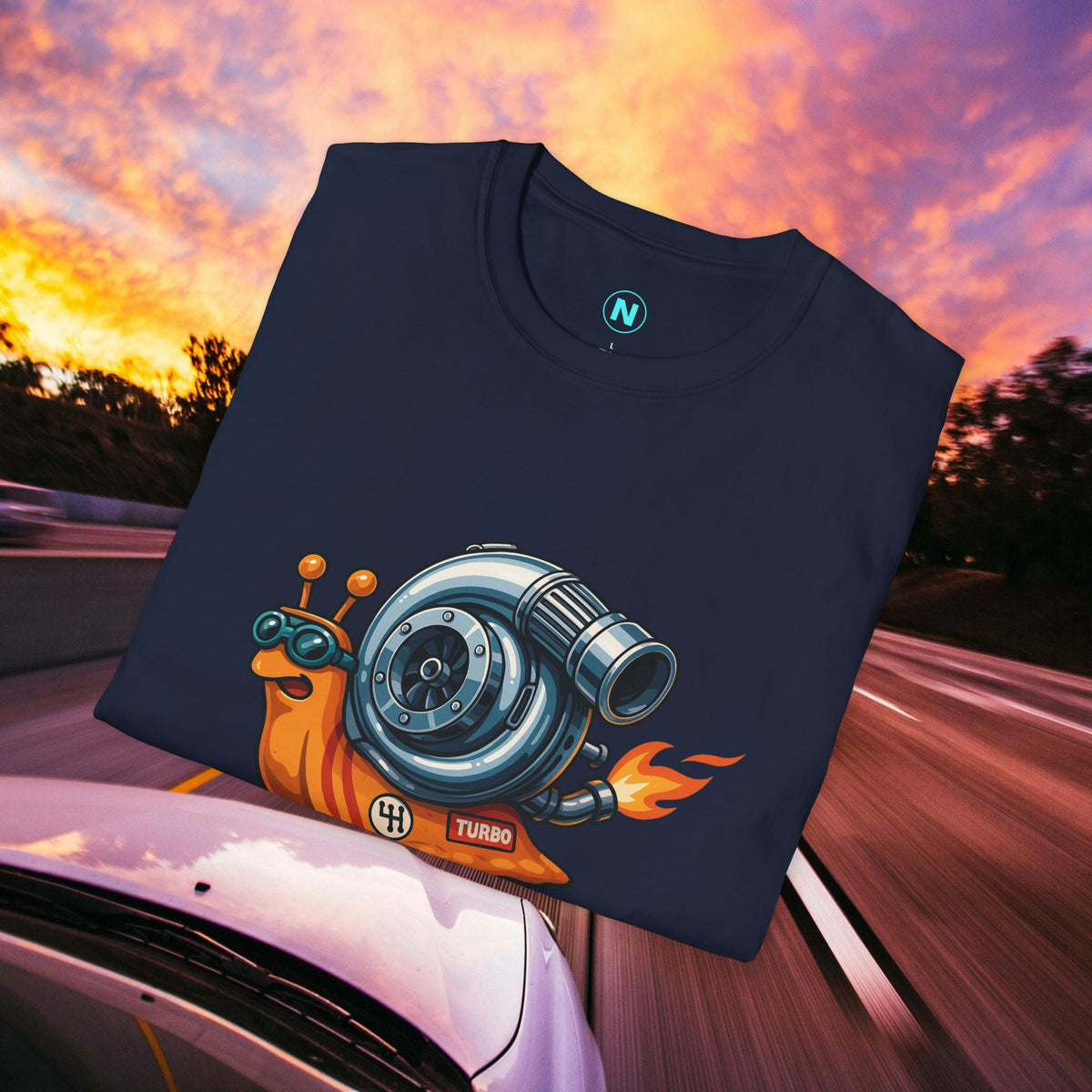 Turbo Snail T-Shirt — Racing Turbocharger Tee