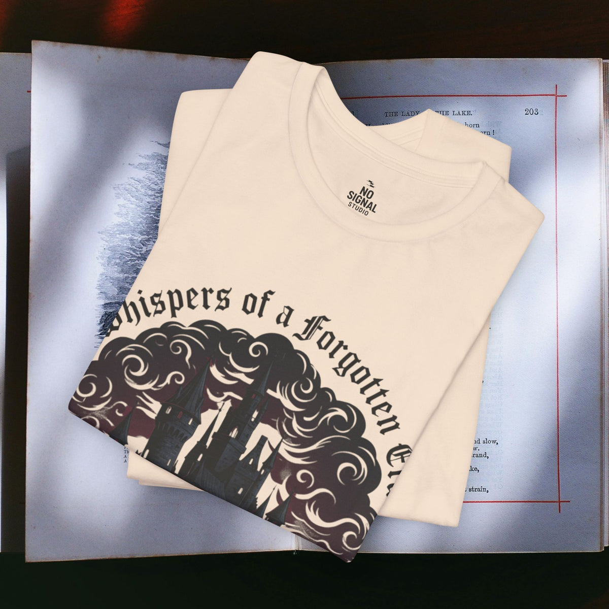 Whispers of a Forgotten Keep Tee | Castlecore, Dark Academia